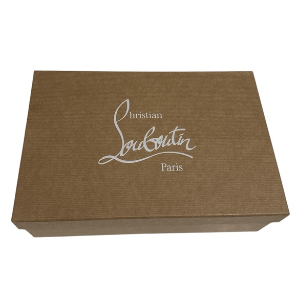 Authentic Christian Louboutin Brown Box EUC